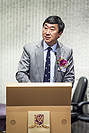Prof. Joseph Sung, Vice-Chancellor of CUHKgives keynote speeches at the Symposium